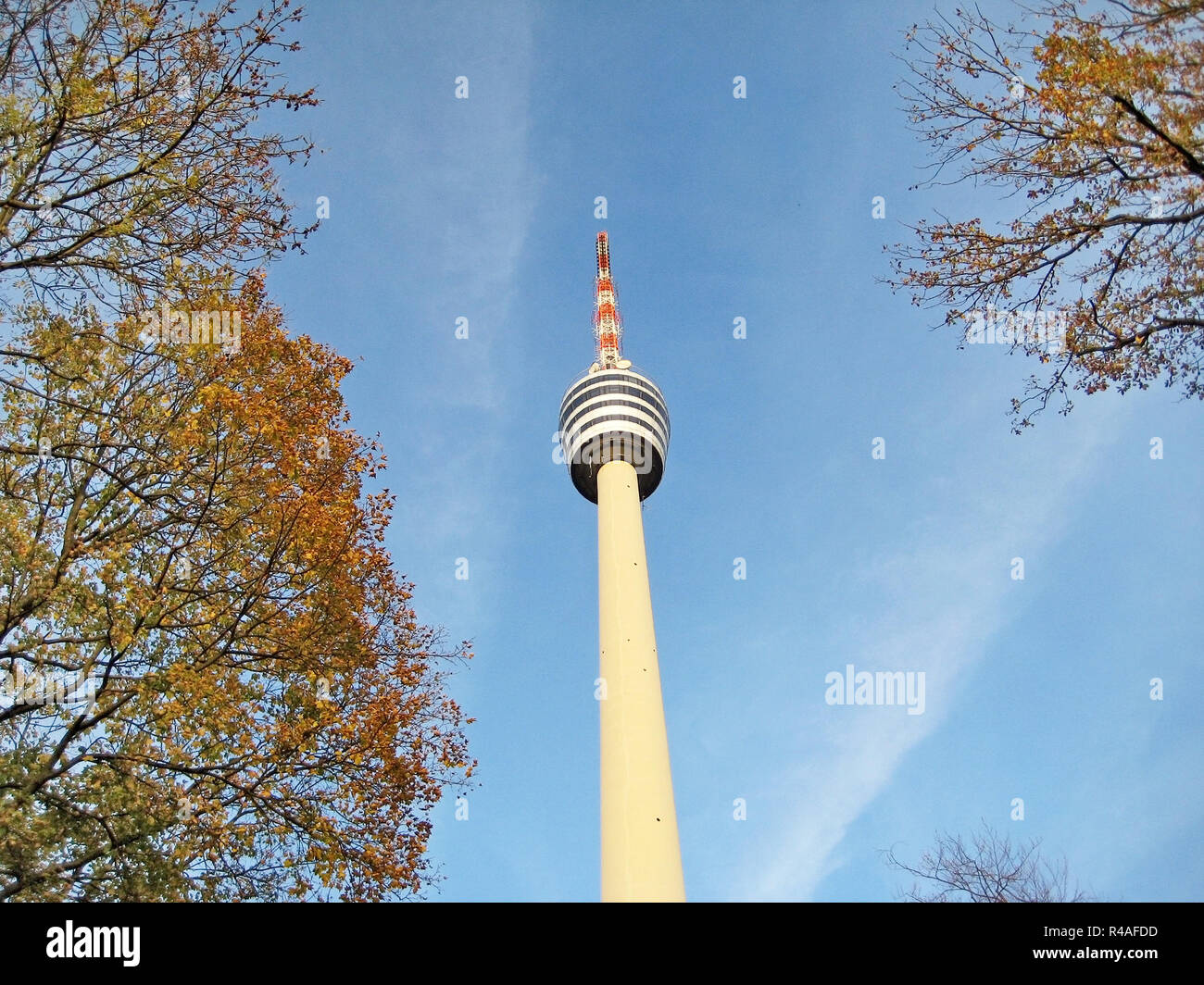 TV Tower Building in Stuttgart, Germany Stock Photo - Alamy