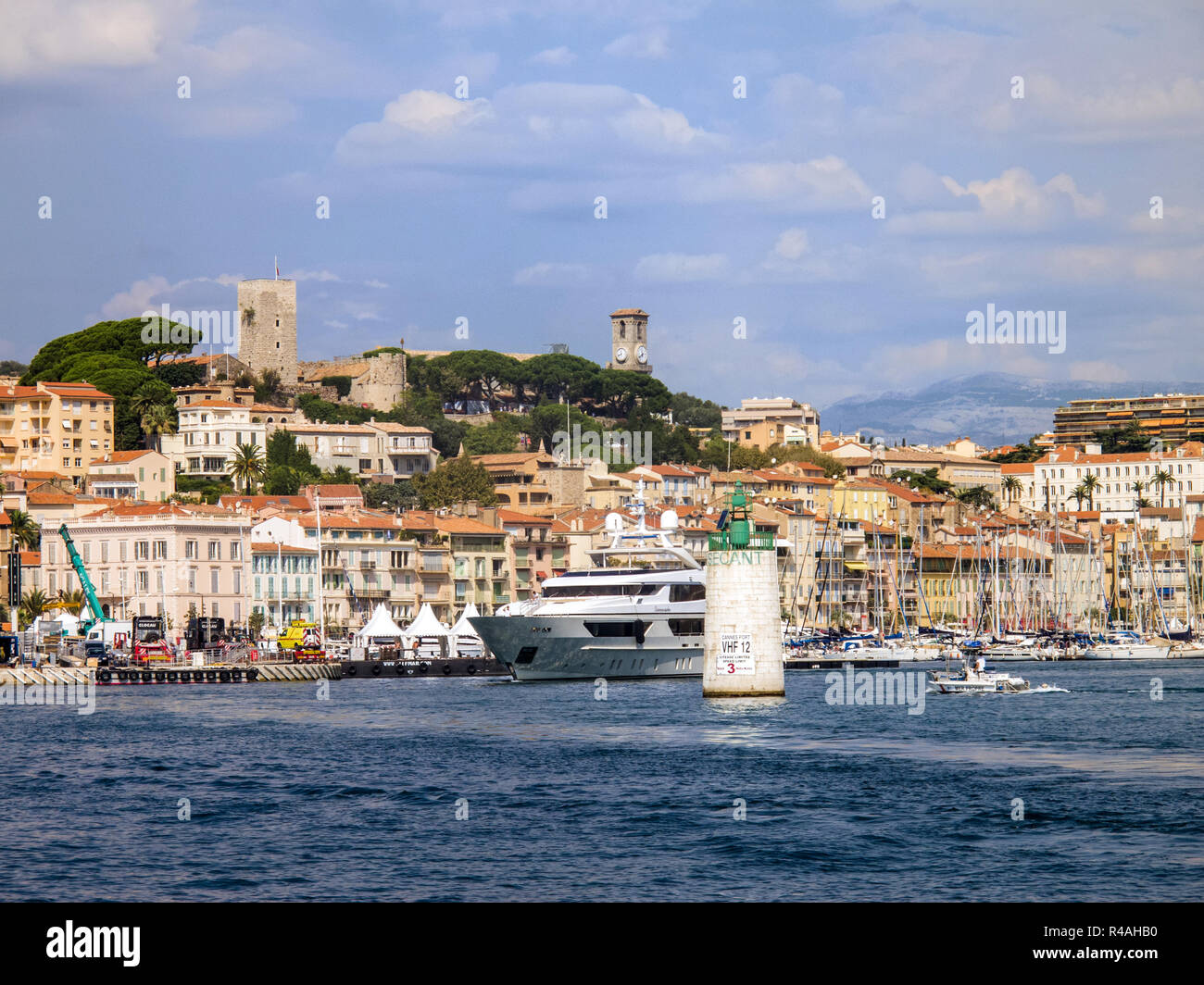 Le Suquet, Cannes France Stock Photo
