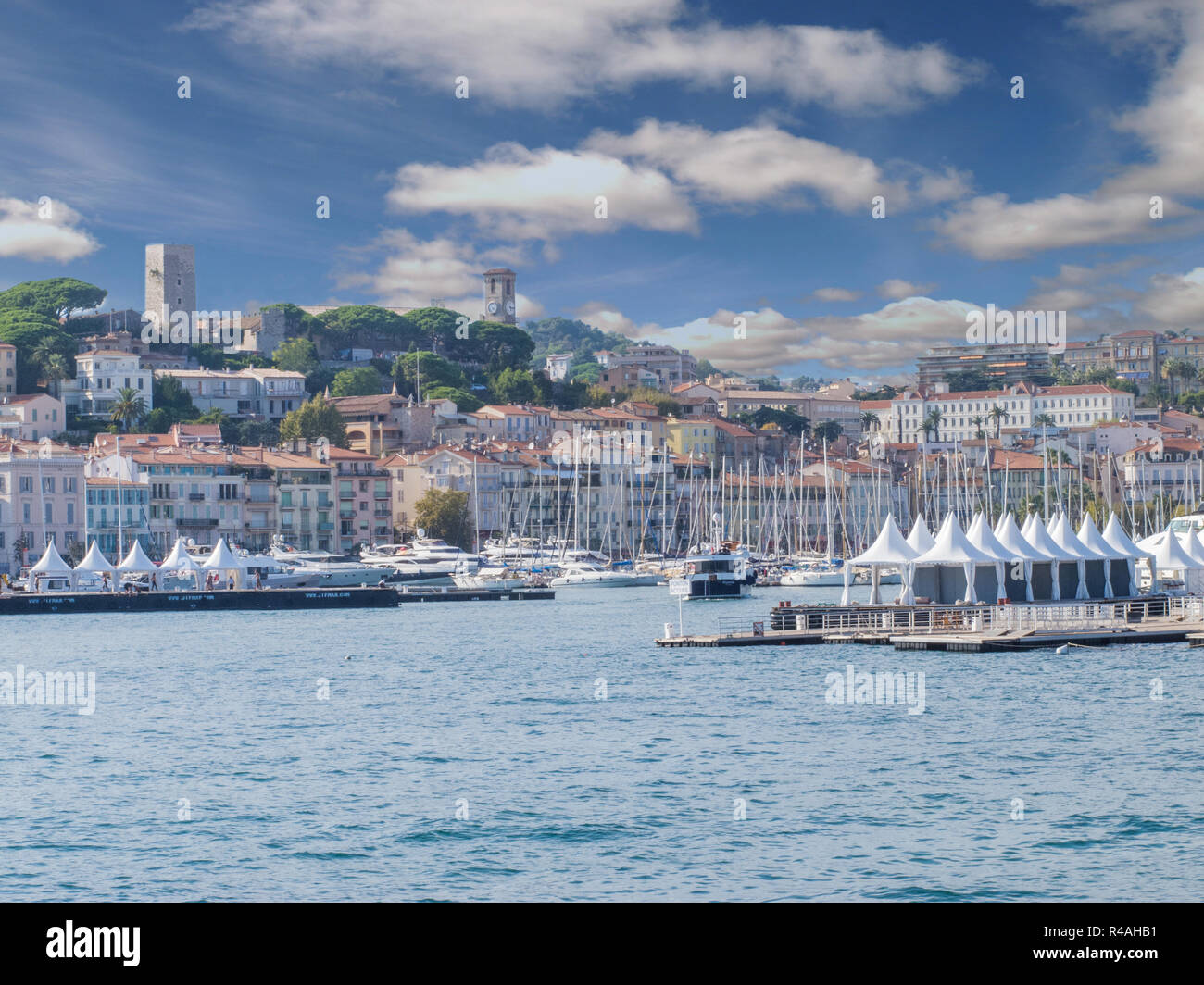Le Suquet, Cannes France Stock Photo