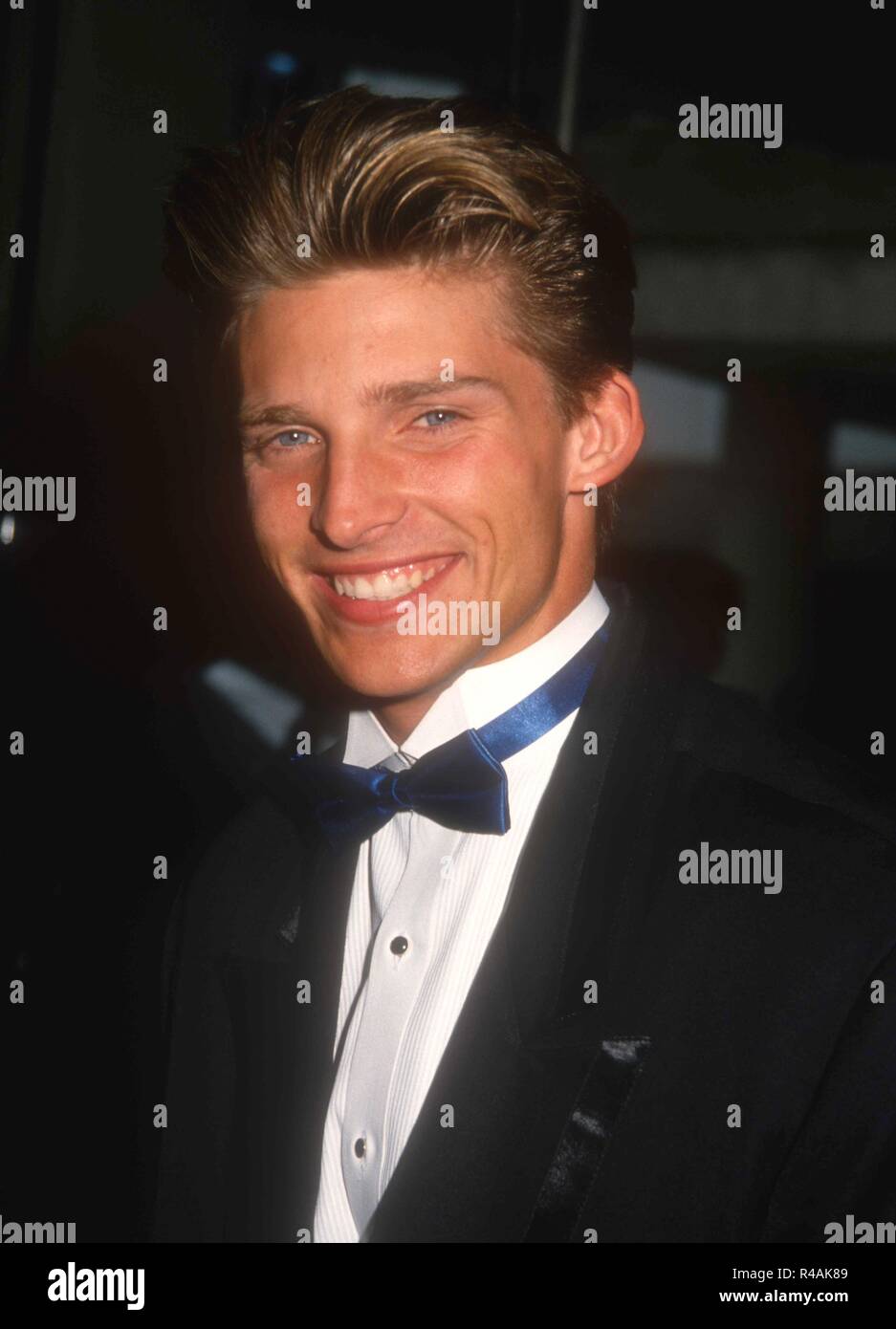 BEVERLY HILLS, CA - FEBRUARY 26: Actor Steve Burton attends the Ninth Annual Soap Opera Digest Awards on February 26, 1993 at the Beverly Hilton Hotel in Beverly Hills, California. Photo by Barry King/Alamy Stock Photo Stock Photo