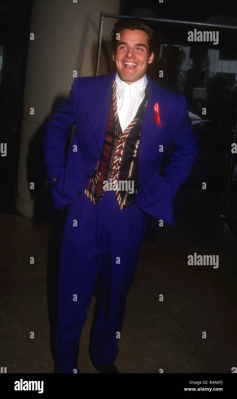 BEVERLY HILLS, CA - FEBRUARY 26: Actor Antonio Sabato Jr. attends the Ninth Annual Soap Opera Digest Awards on February 26, 1993 at the Beverly Hilton Hotel in Beverly Hills, California. Photo by Barry King/Alamy Stock Photo Stock Photo