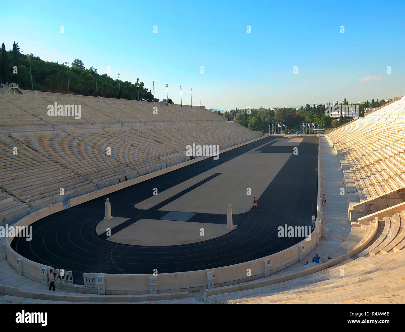 Panathinaiko-Stadion, Athen, Griechenland Stock Photo