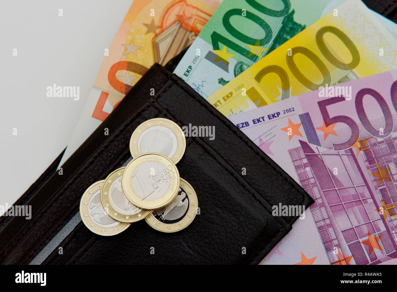 Portemonnaie, money Stock Photo