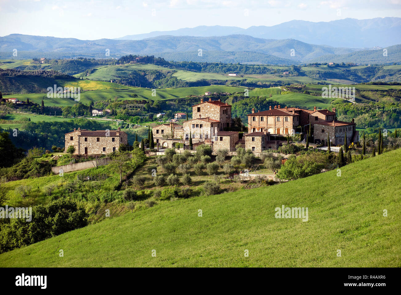 tuscan estate, Tuscany, Italy, Europe Stock Photo