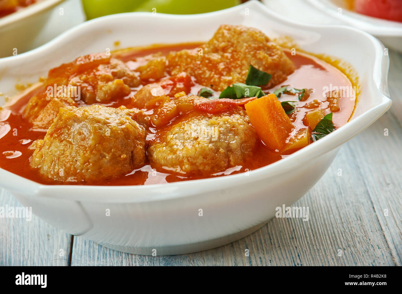 Paradicsomos, Hungarian style meatballs in tomato sauce, Hungarian