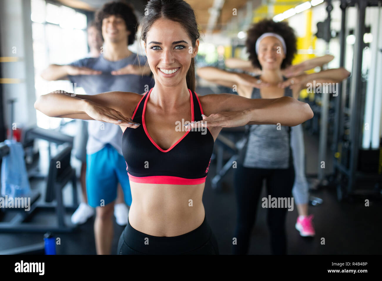 Young athletes training hi-res stock photography and images - Alamy
