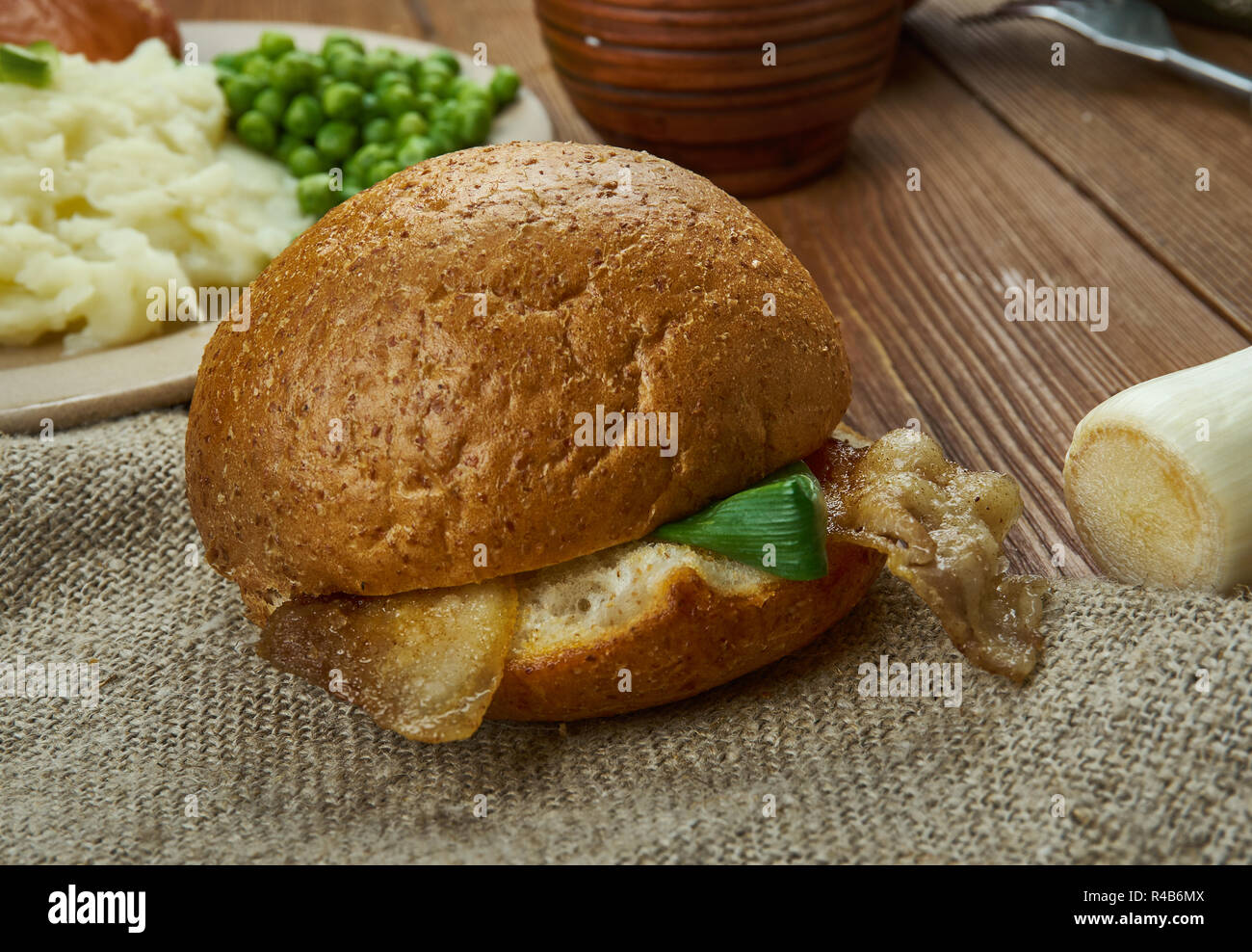 The Great British Bacon Butty, English cuisine, Britain Bacon Sandwich