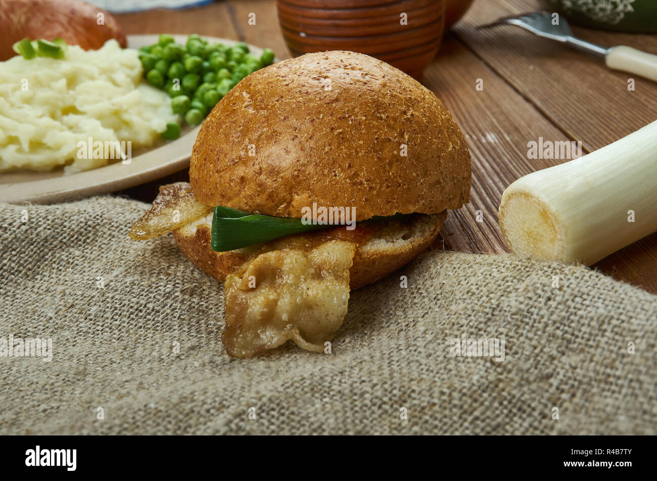 The Great British Bacon Butty, English cuisine, Britain Bacon Sandwich