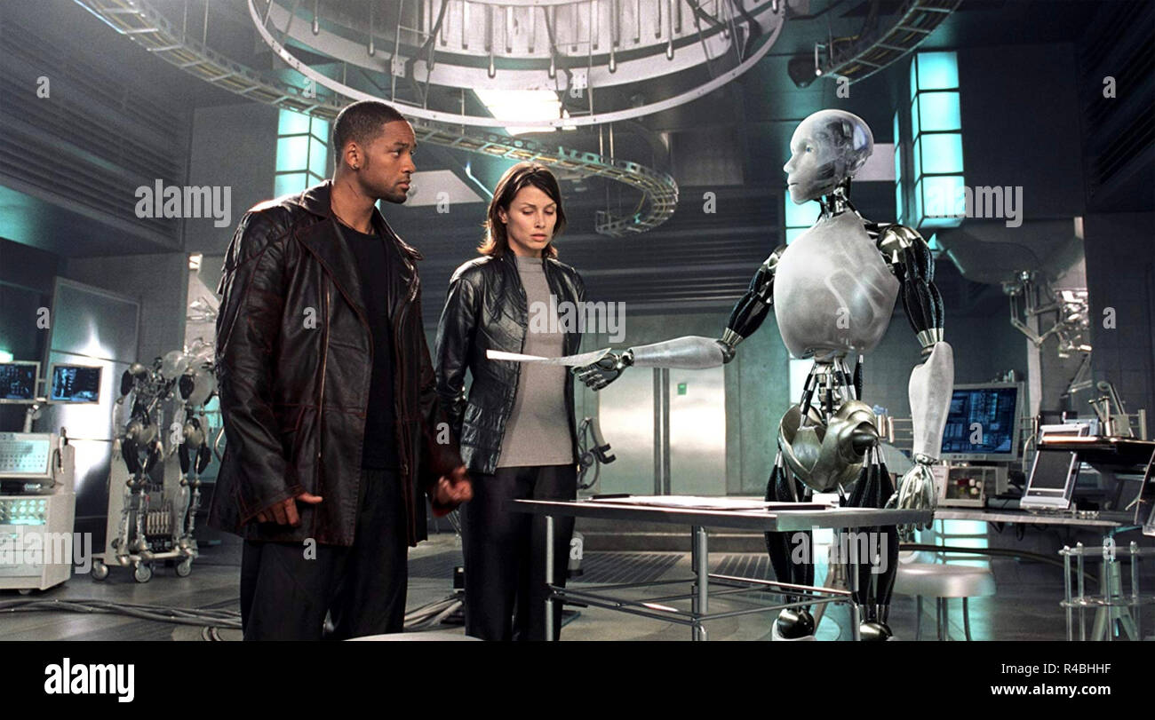 Bridget moynahan will smith robot hi-res stock photography and images -  Alamy