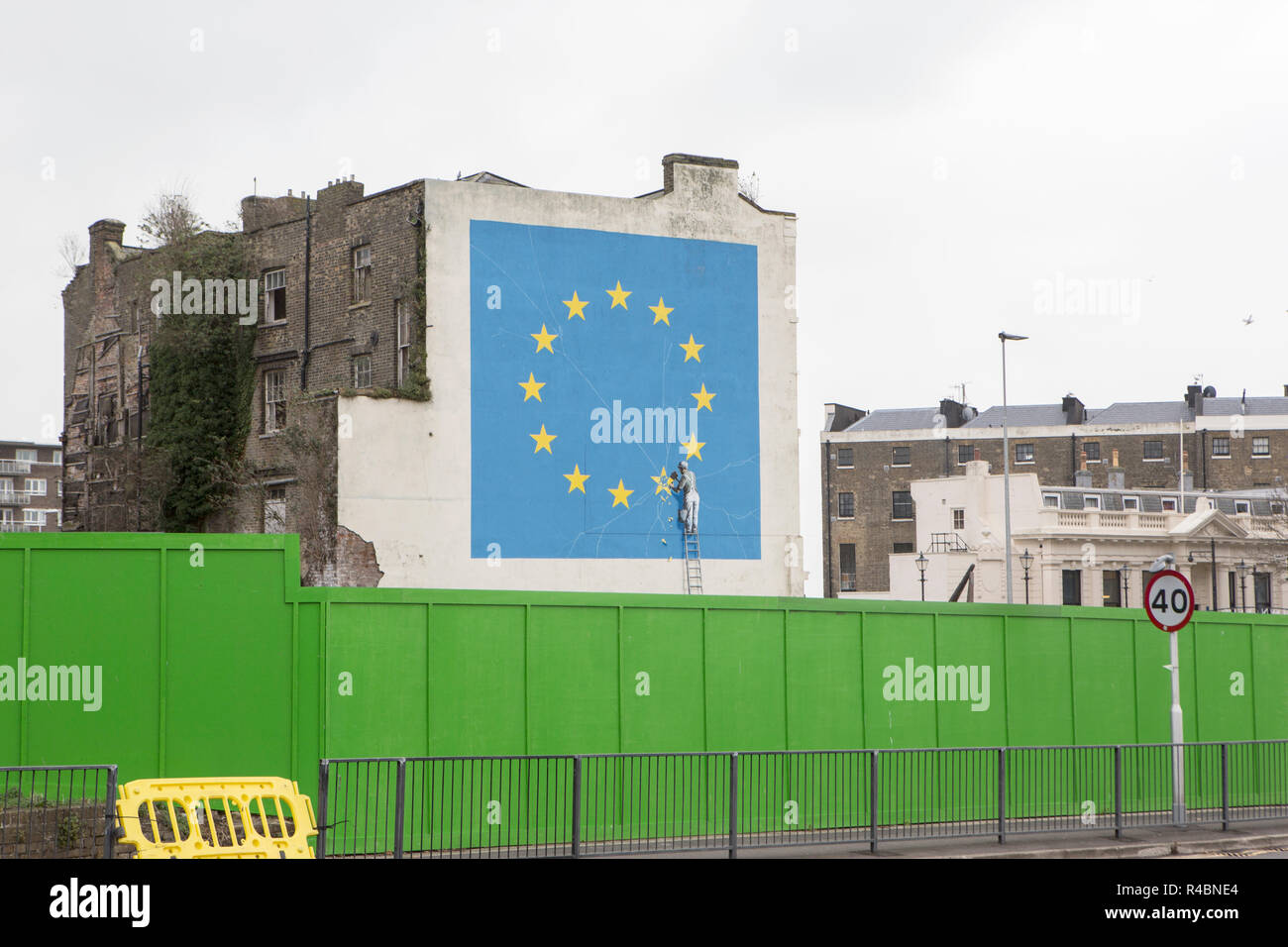 Banksy Brexit Mural In Dover Stock Photo Alamy banksy-brexit-mural-in-dover-stock-photo-alamy