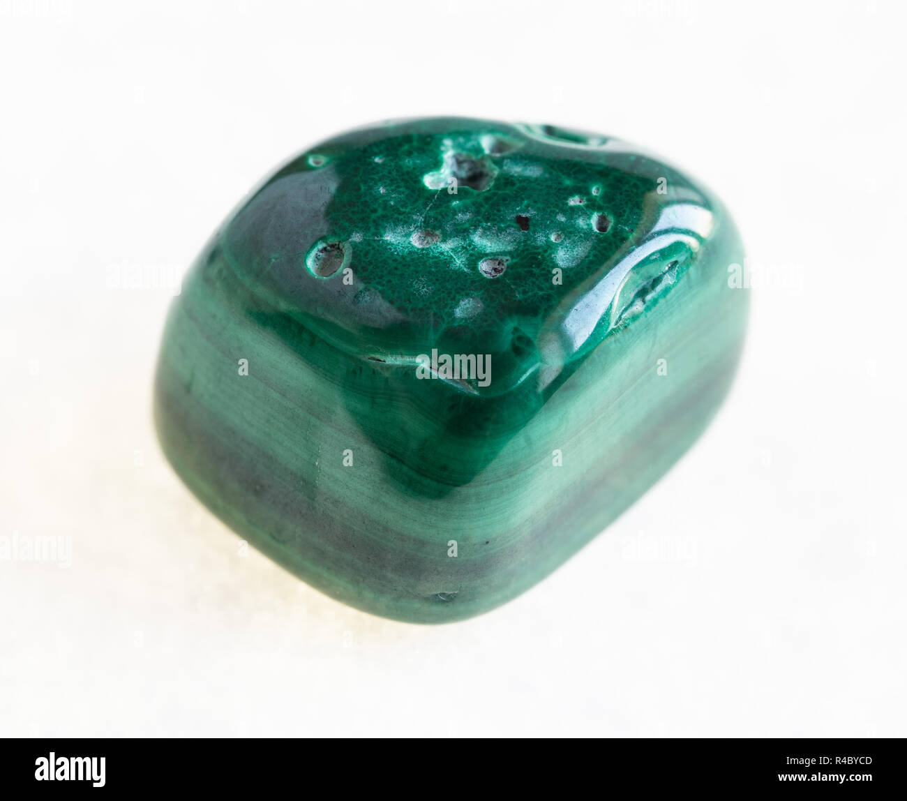 malachite polished stone