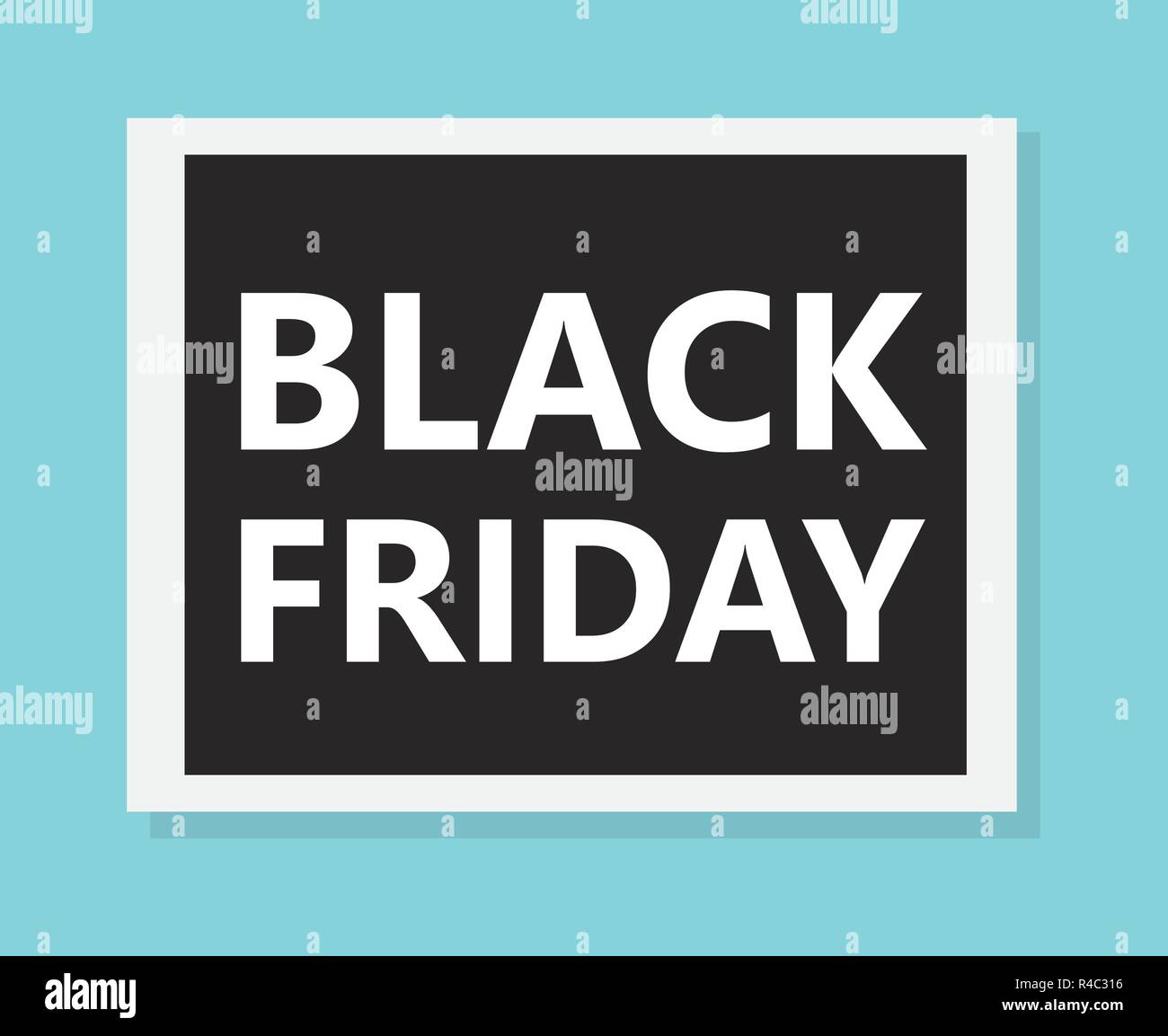 black friday concept- vector illustration Stock Vector