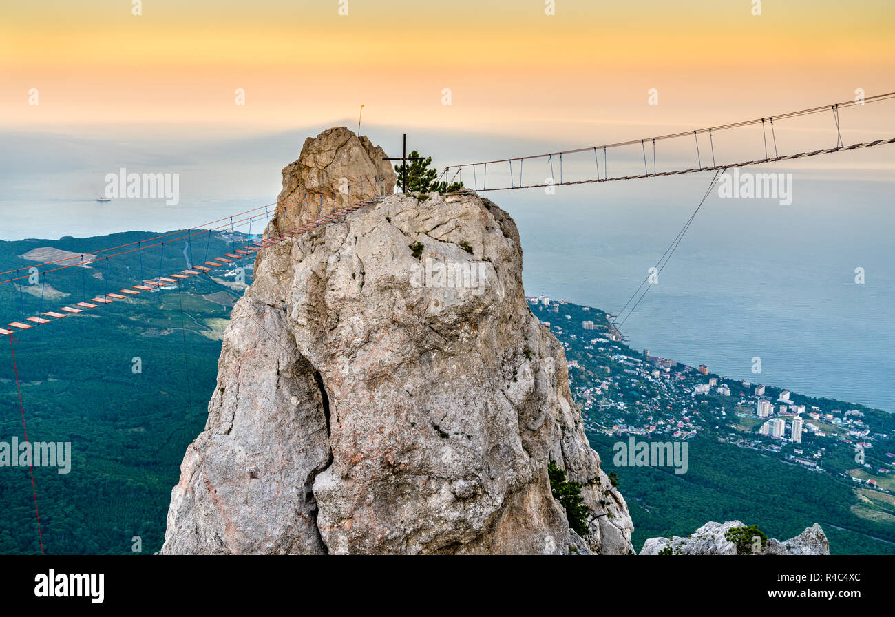 Ai-Petri mountain in Crimea Stock Photo - Alamy