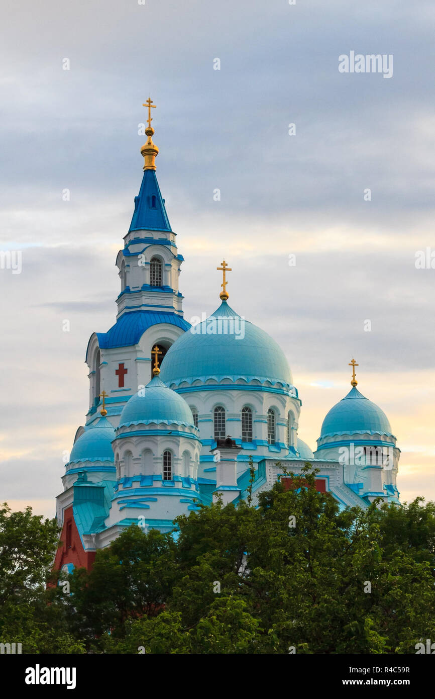 the church on valaam,russia Stock Photo