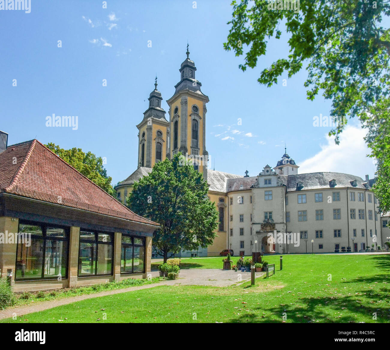 castle of the teutonic order in bad mergentheim Stock Photo