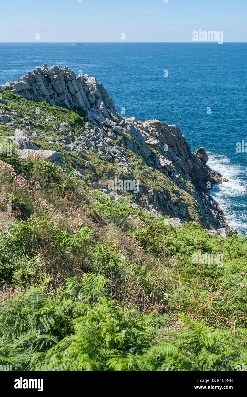 pointe du raz in brittany Stock Photo Alamy