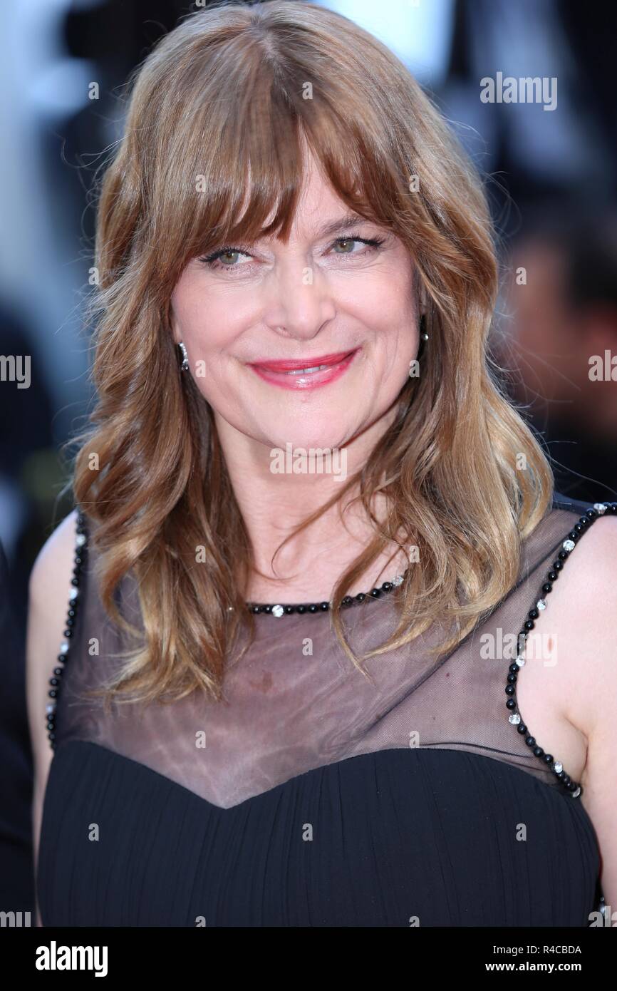 CANNES, FRANCE – MAY 19, 2018: Nastassja Kinski walks the red carpet at 'The Man Who Killed Don Quixote' screening at the 71st Festival de Cannes Stock Photo