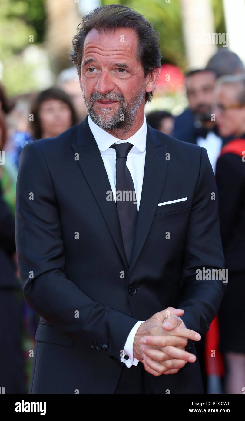 CANNES, FRANCE – MAY 19, 2018: Marie Denigot walks the red carpet ahead