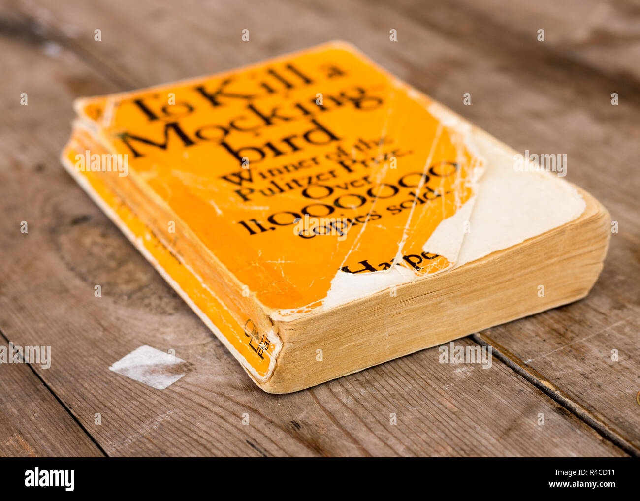 My favourite old book Stock Photo