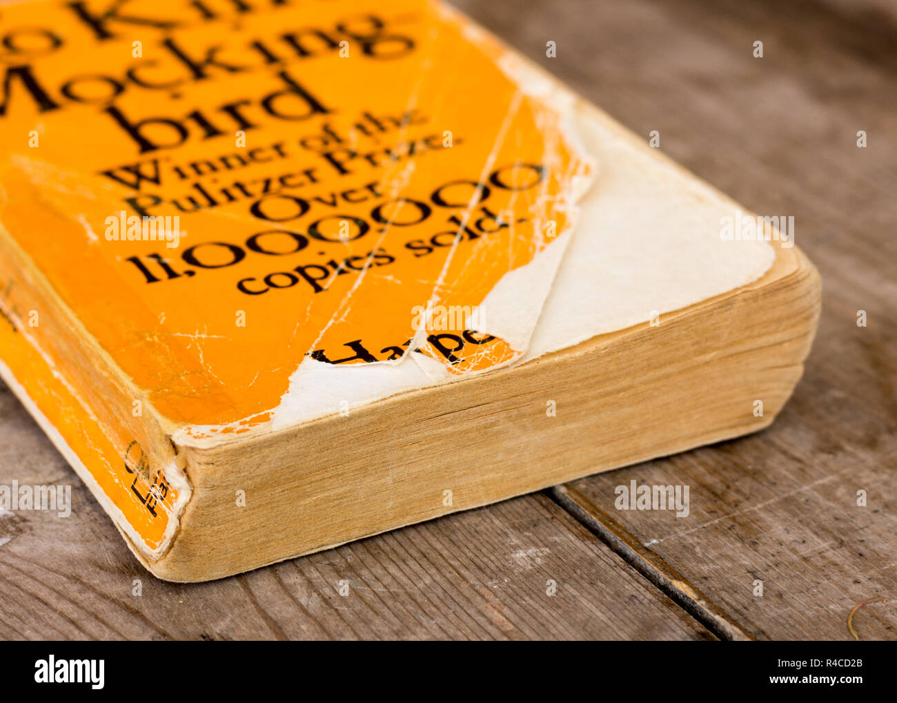My favourite old book Stock Photo - Alamy