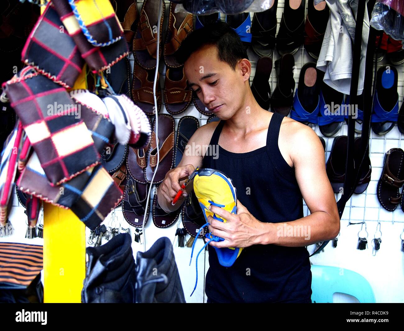 Shoe repair shop hires stock photography and images Alamy