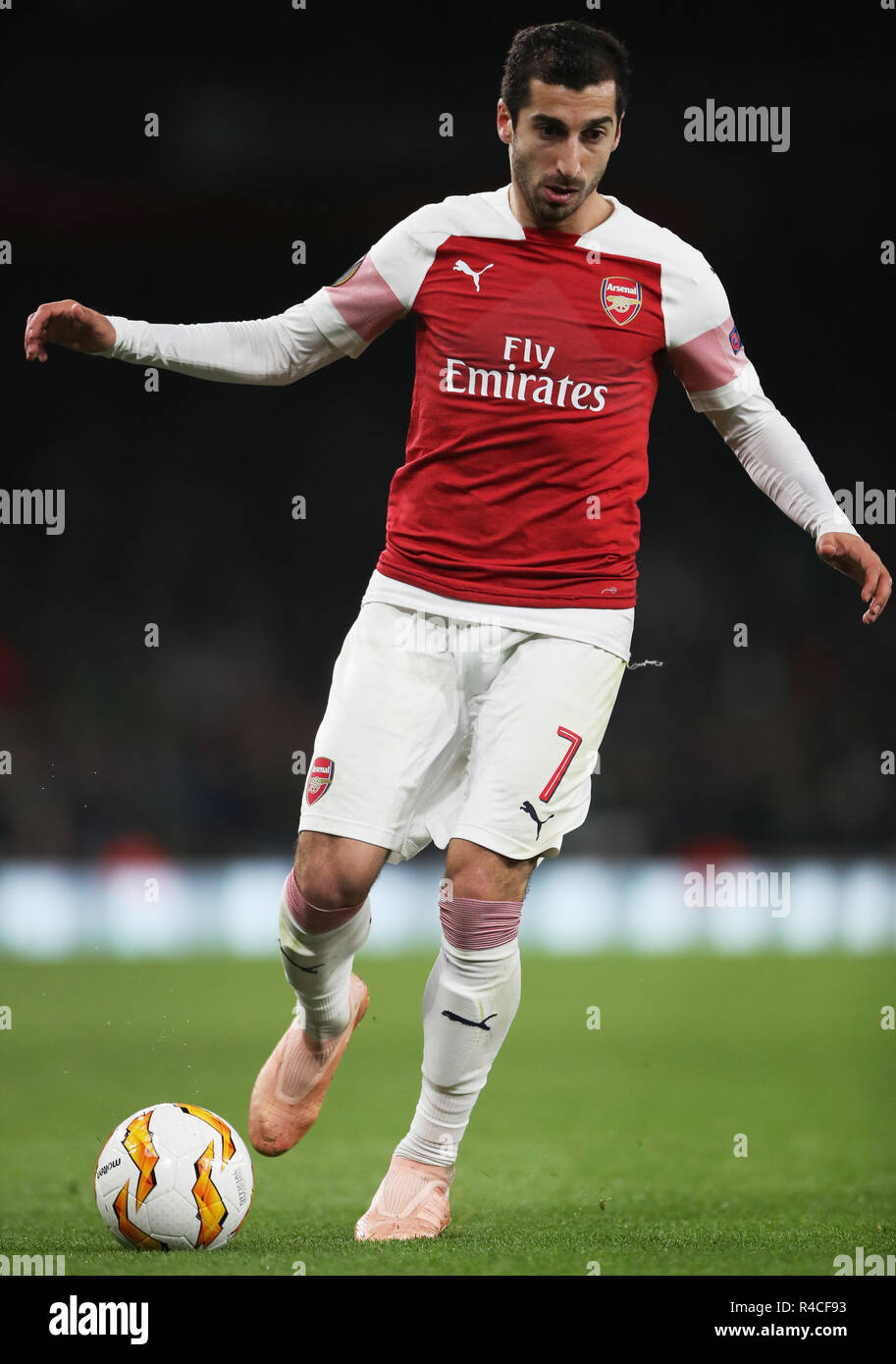 Arsenal's Henrikh Mkhitaryan Stock Photo - Alamy