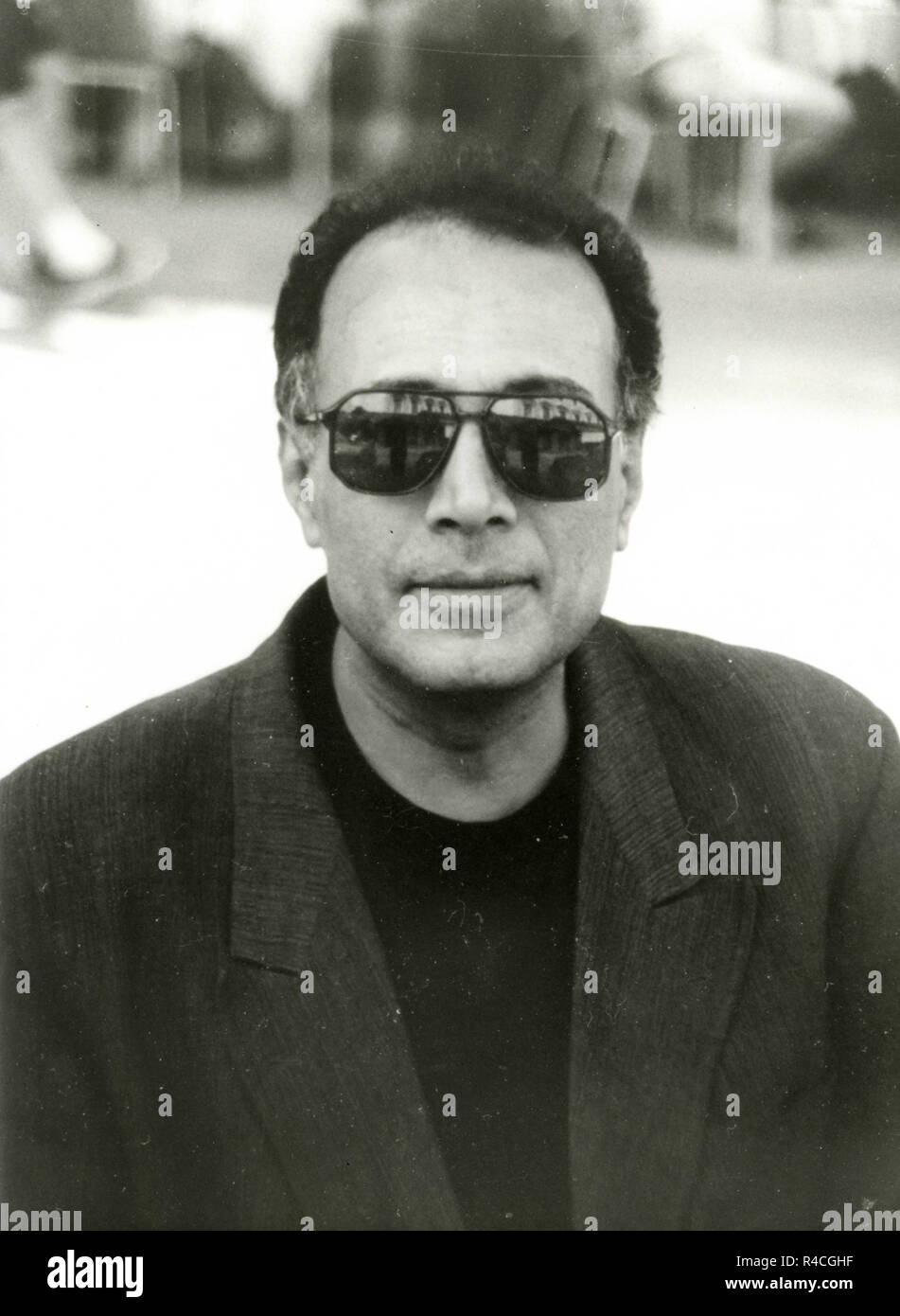 Iranian film director Abbas Kiarostami, 1994 Stock Photo