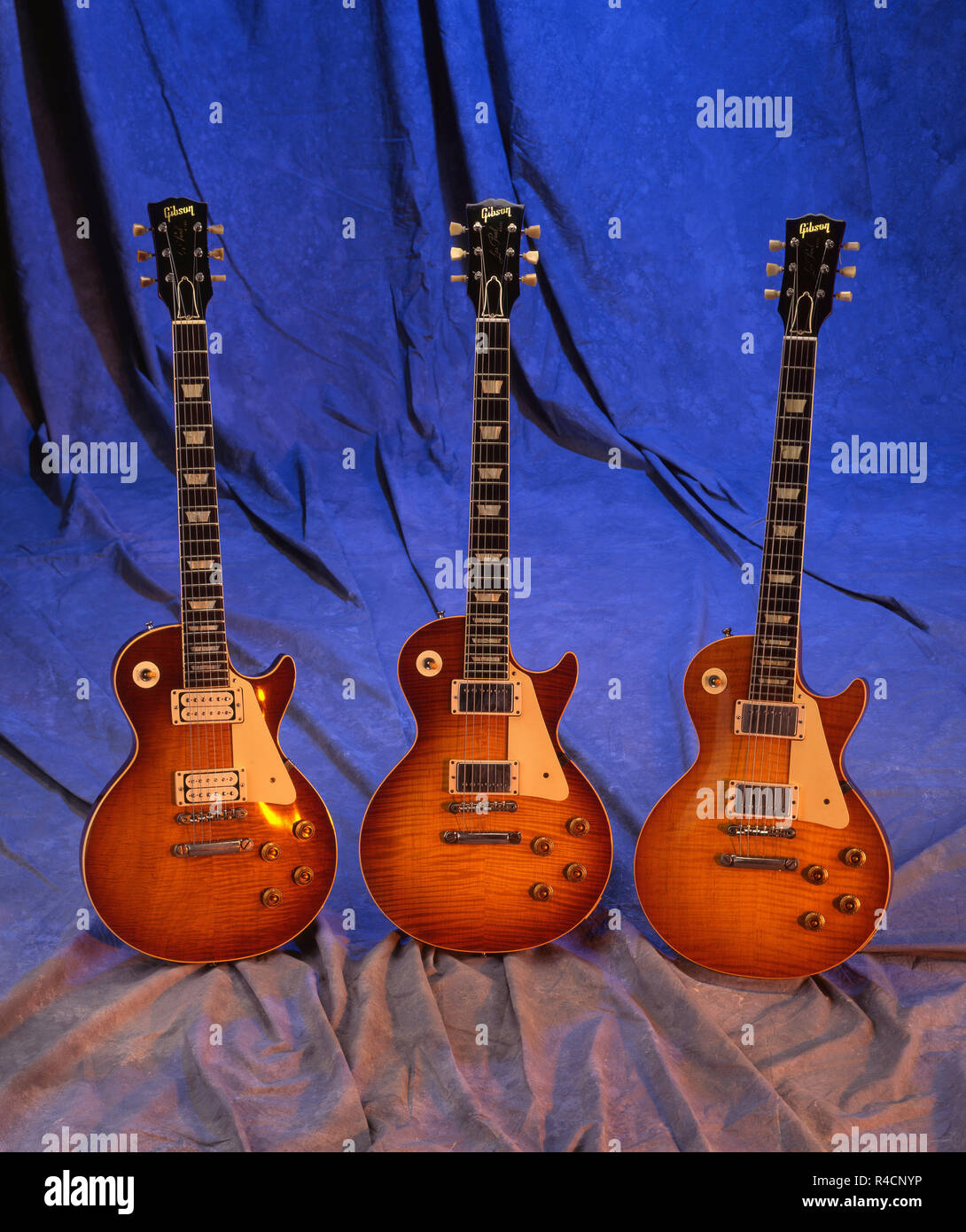 Gibson Guitars Stock Photo Alamy