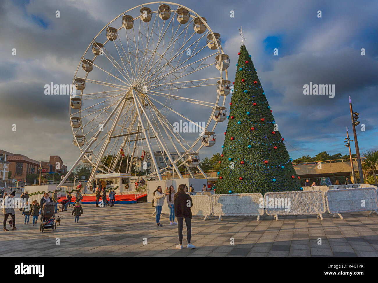 The Moscow Tree, part of Bournemouth Christmas Tree Wonderland with the
