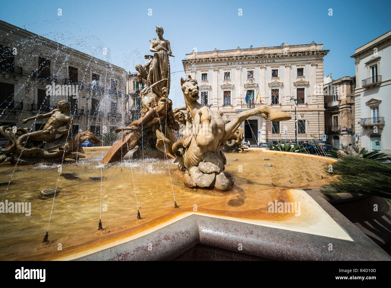 Fountain of Diana, Syracuse, Sicily, Italy, Europe Stock Photo Alamy