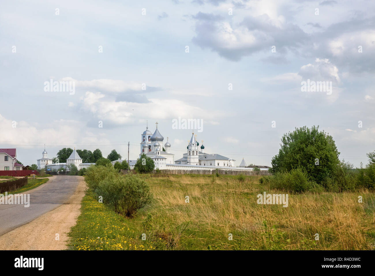 View of Nikitsky Monastery, Pereslavl-Zalessky, Russia Stock Photo
