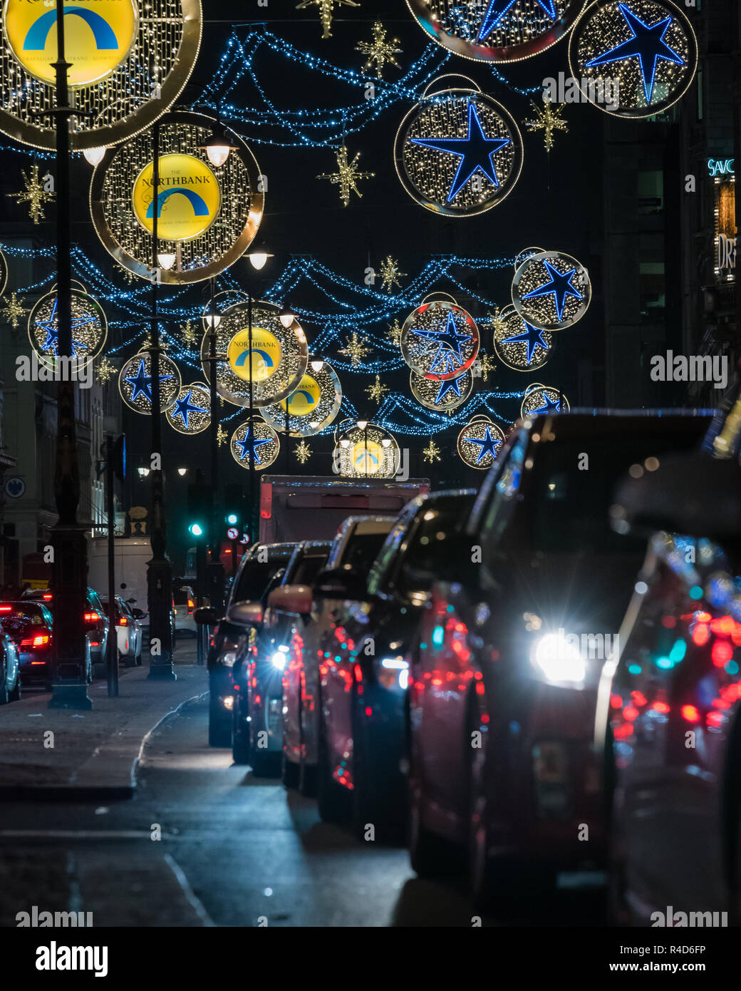 Christmas Lights in London, 2018 Stock Photo Alamy