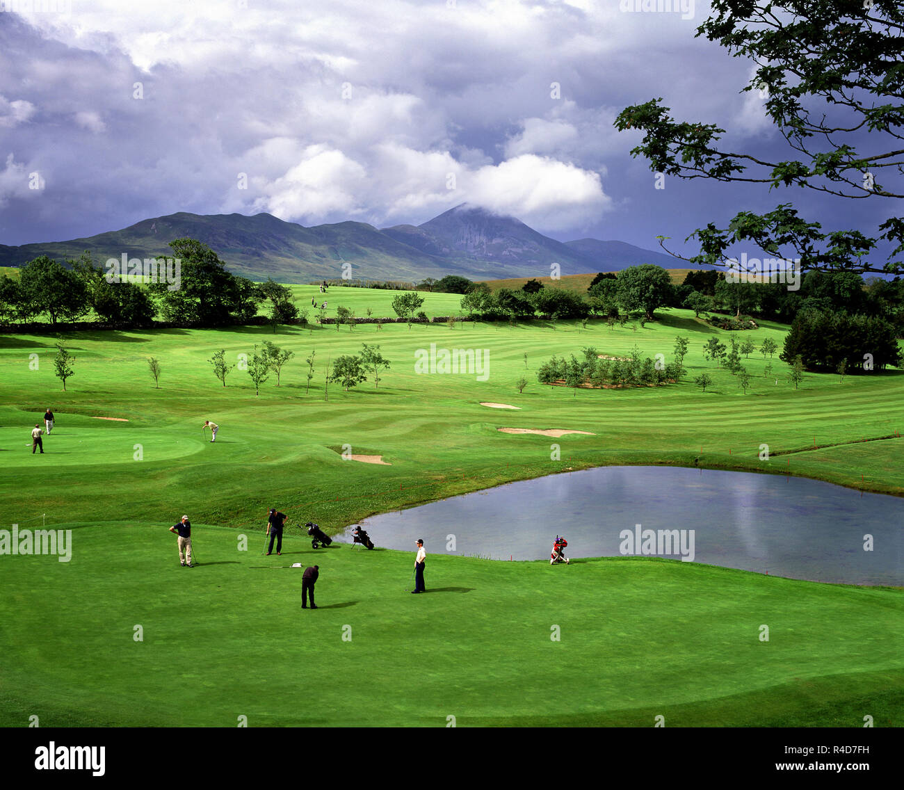 Westpoint Golf Course in county mayo Stock Photo - Alamy