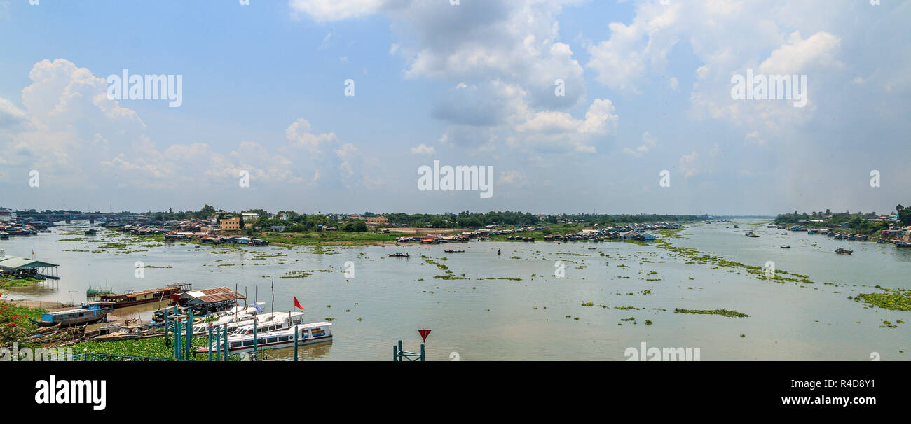 Mekong river branching Stock Photo