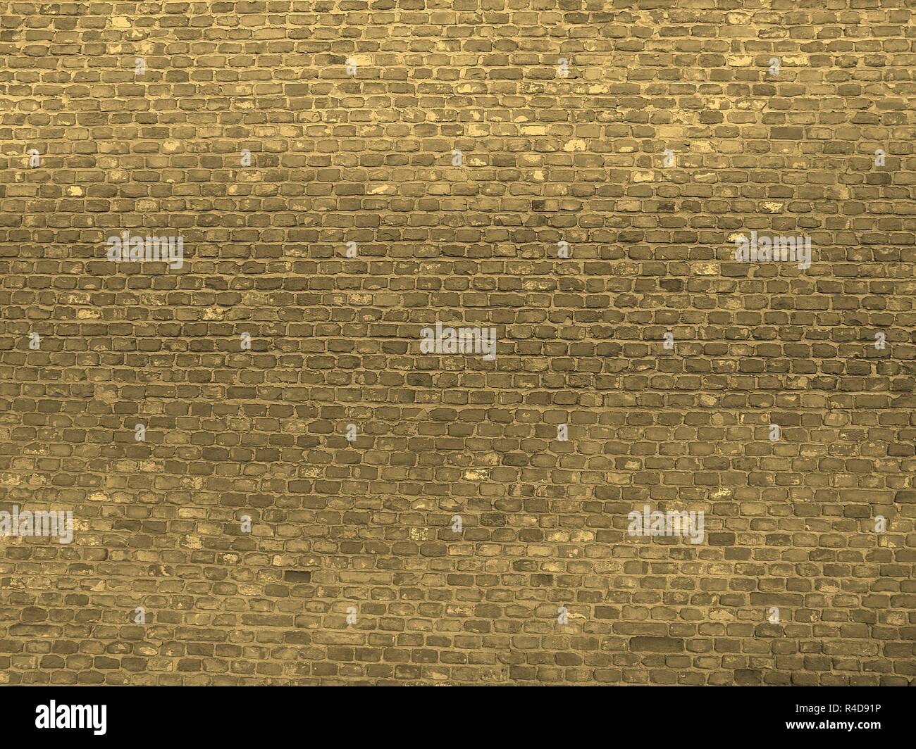Red bricks sepia Stock Photo - Alamy
