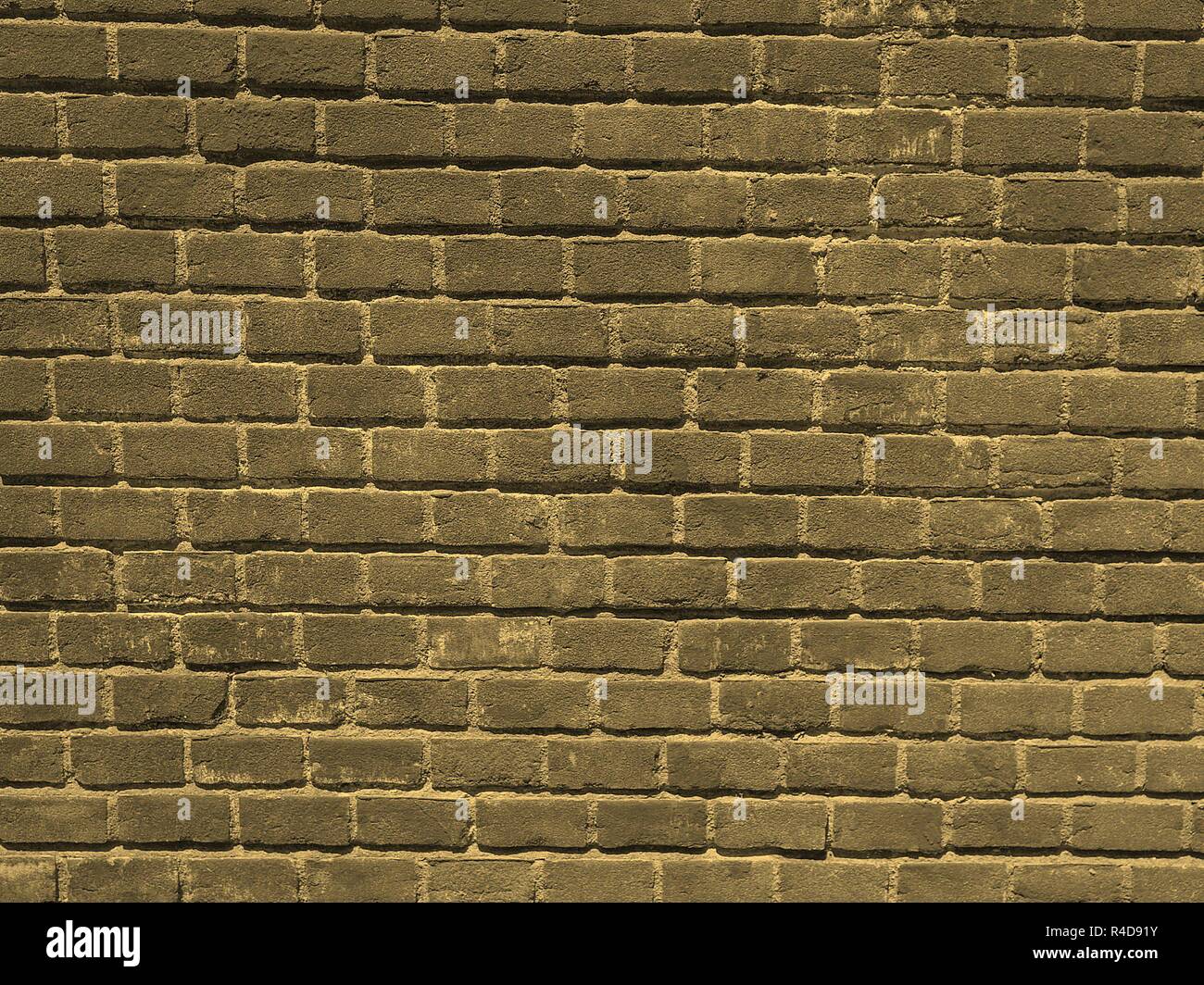 Red bricks sepia Stock Photo - Alamy