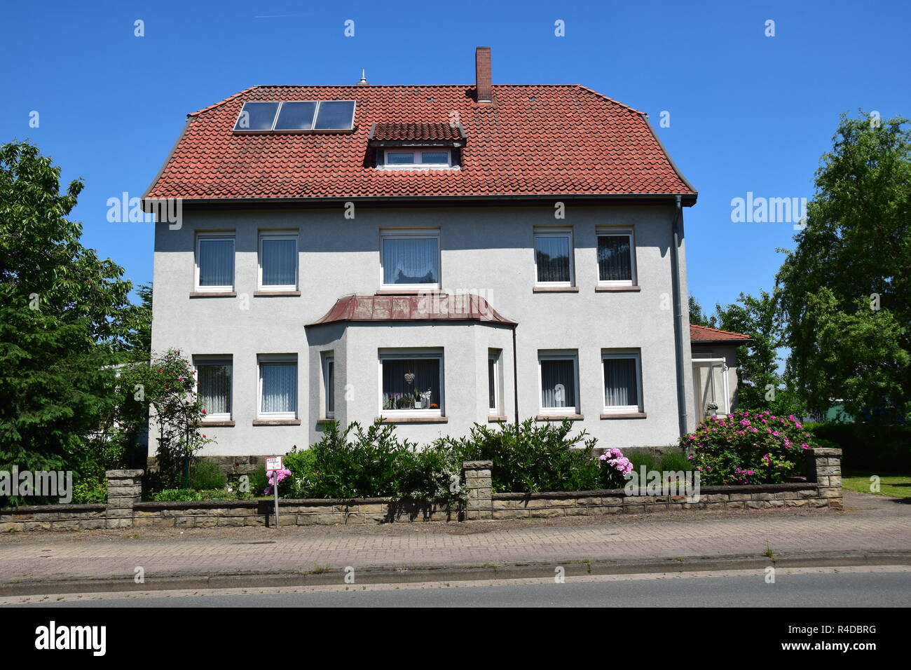 two-family house from the 30s Stock Photo