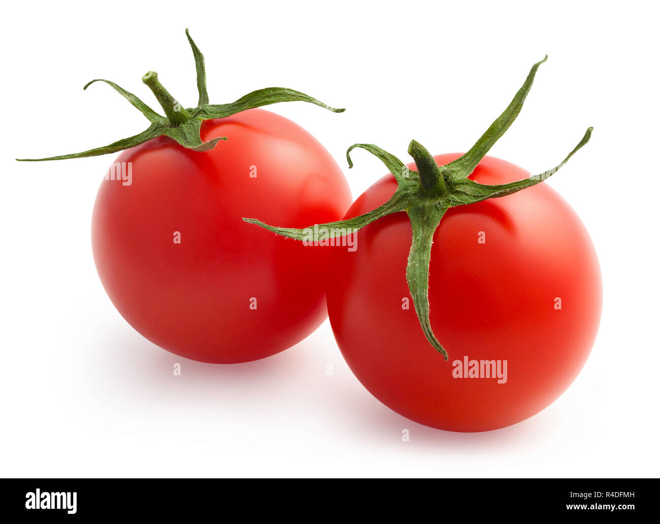 Cherry tomatoes. Red cherry tomatoes isolated on white background Stock ...