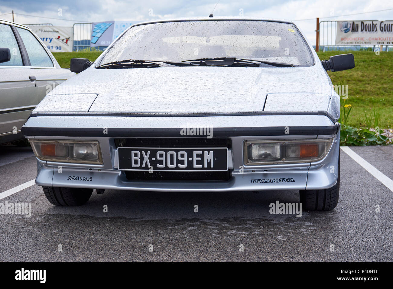 Houtaud/Franche Comté/France/June 2018 : Silver Colour 1980s Matra ...