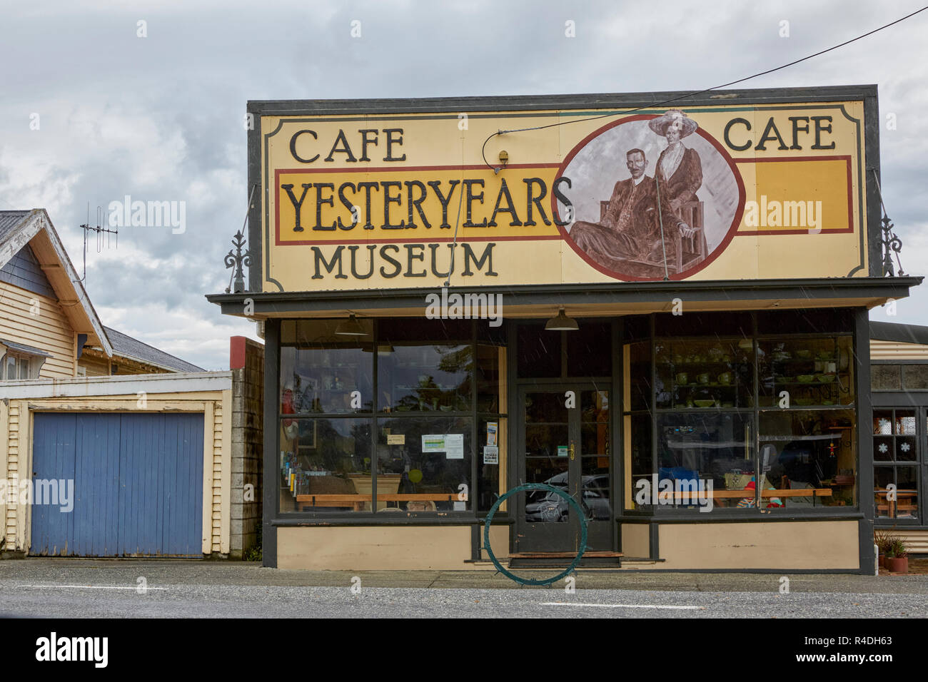 Yesteryears Museum and Cafe in Tuatapere, New Zealand Stock Photo Alamy