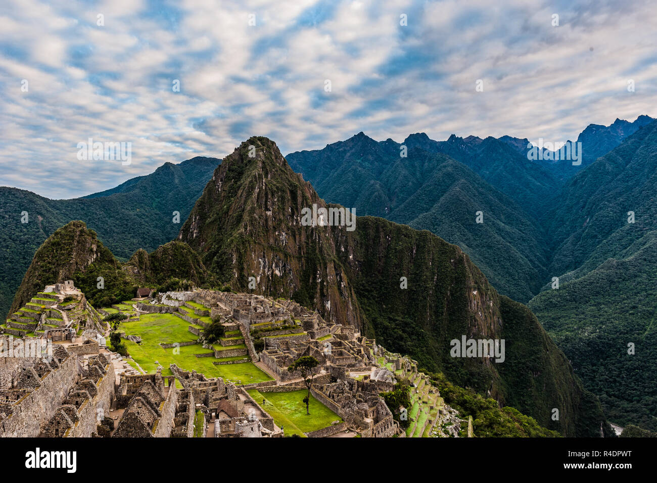 The Inca citadel of Machu Picchu in Peru, South America Stock Photo - Alamy