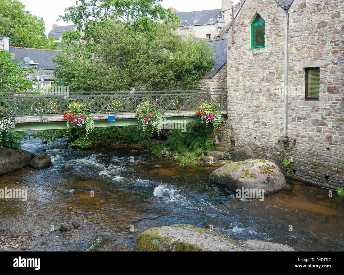 pont aven in brittany Stock Photo Alamy