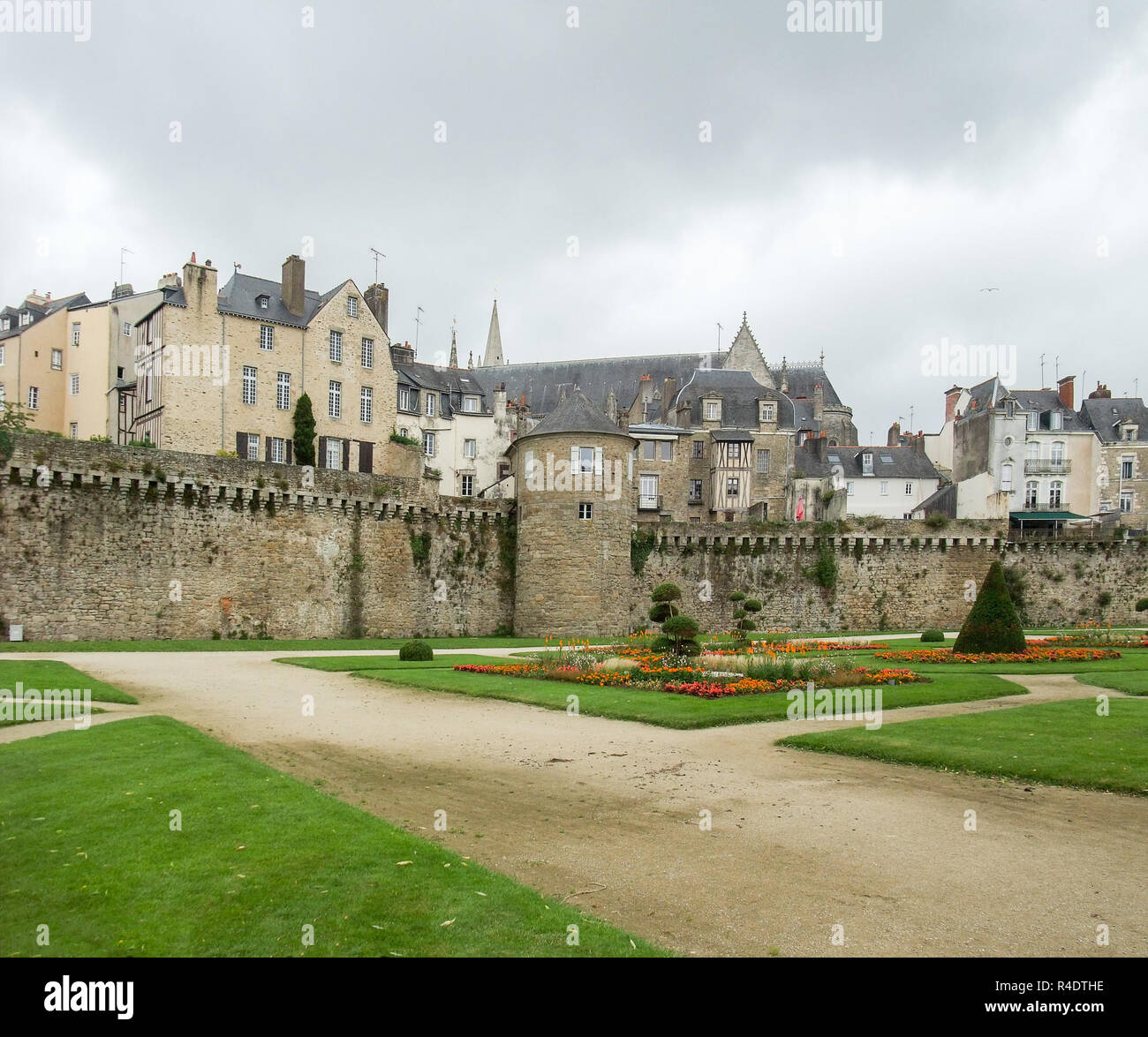 vannes in brittany Stock Photo
