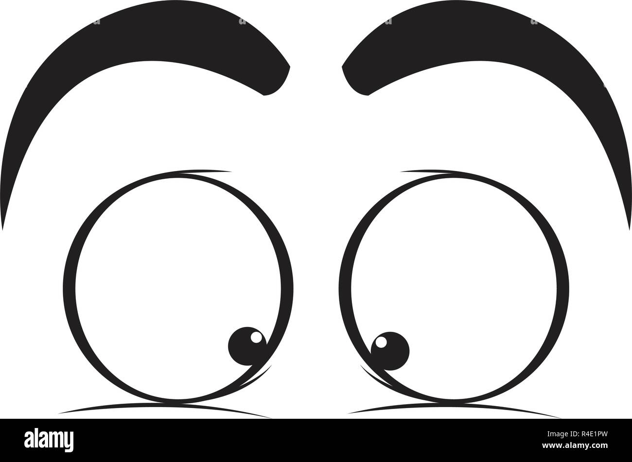 Crazy eyes cartoon Stock Vector Image & Art - Alamy