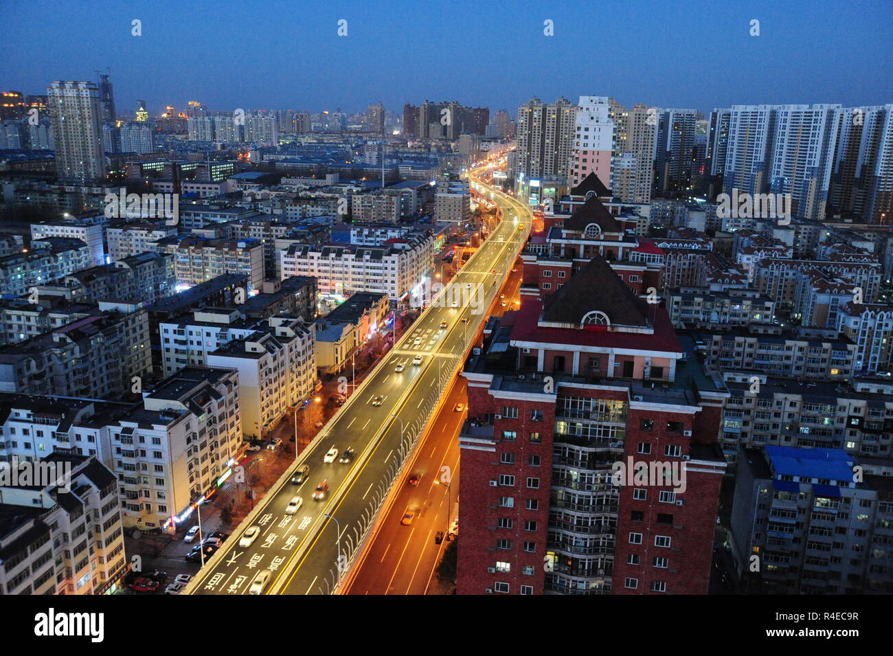 Harbin Heilongjiang China November 27 2018 Daoli District Urban 