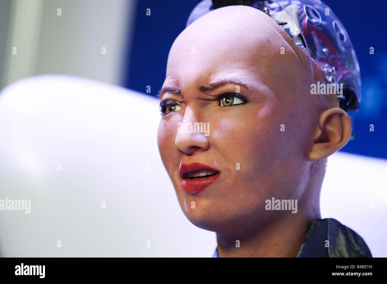 social humanoid robot sophia