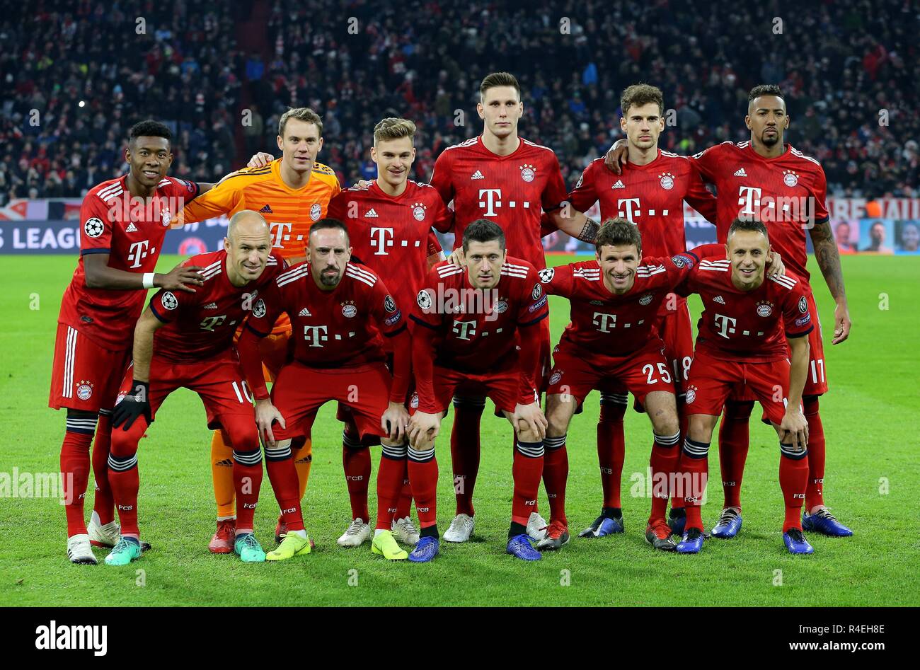 Bayern Munich Team High Resolution Stock Photography And Images Alamy