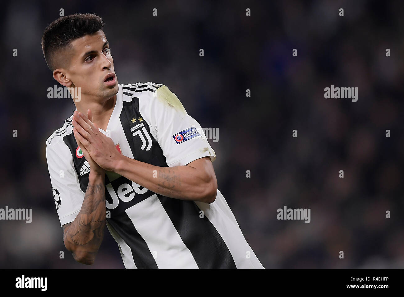 Turin Italy 27th November 2018 Joao Cancelo Juventus