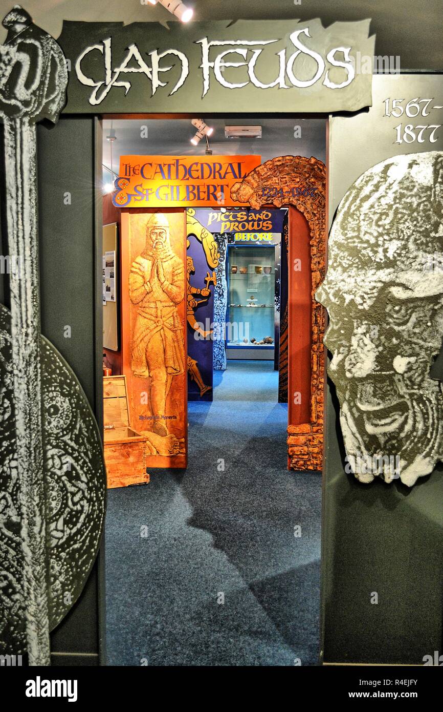 Dornoch History Links Museum, Dornoch, Scotland, UK Stock Photo Alamy