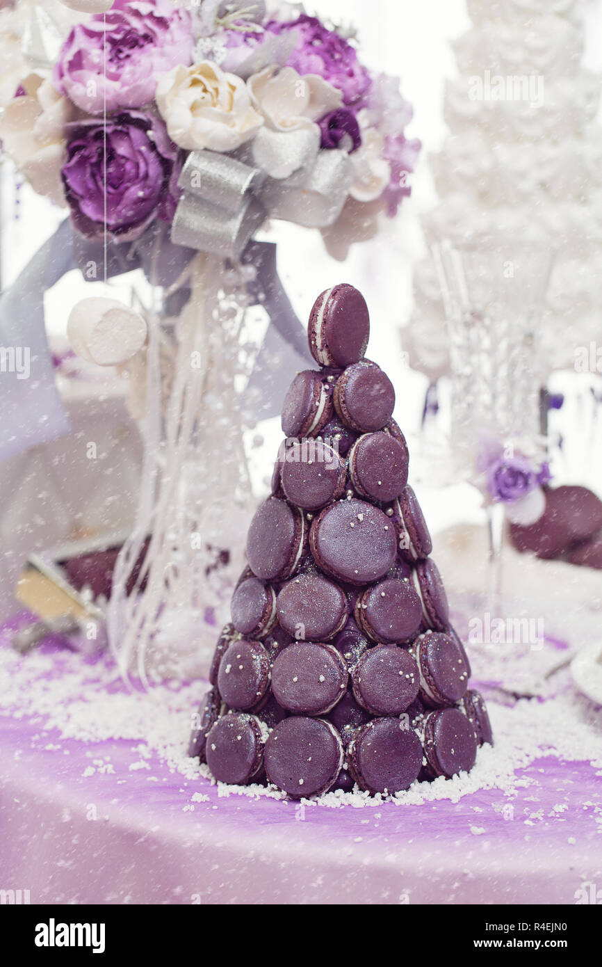 Croquembouch Macaron Wedding Cake Stock Photo 226515436 Alamy